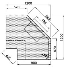 vermogen (W) Deurtjes ELCXE 45 - - - -