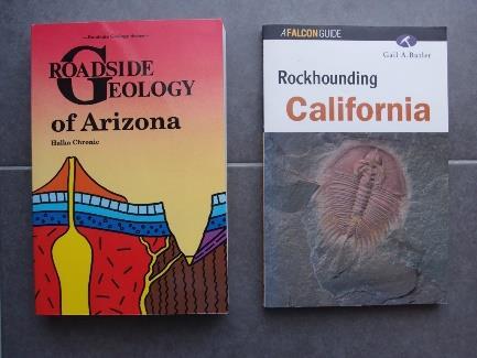 7 twee boeken: Roadside Geology of Arizona H.
