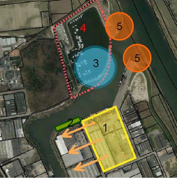 Bargeterminal Enorme ontwikkeling: Nu: 90.000 teu 2028: 190.