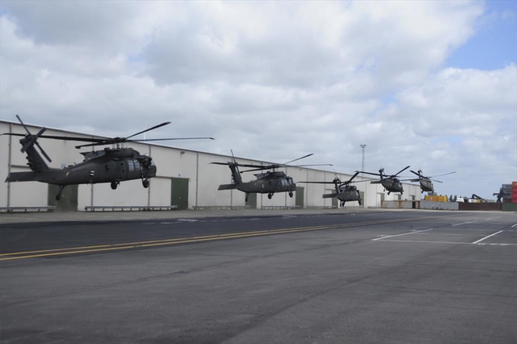 Hier voert het schip kustwachttaken en counter-drugs operaties uit. Host Nation Support Defensie ondersteunde de 4th (US) Combat Aviation Brigade bij hun verplaatsing terug naar Texas.