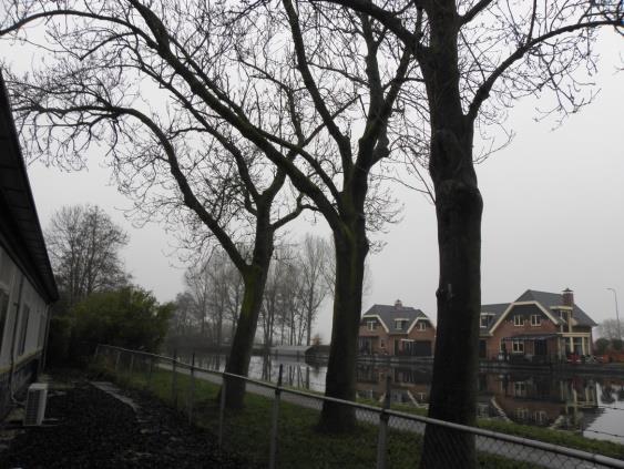 het plangebied staat een betonnen bedrijfsgebouw