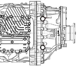 Schroefdraadboringen in de geautomatiseerde TipMatic-transmissie (ZF 2TX TraXon) Schroefverbinding op het versnellingsbakhuis Eisen aan de schroefverbinding Eis Waarde Inschroefdiepte max.