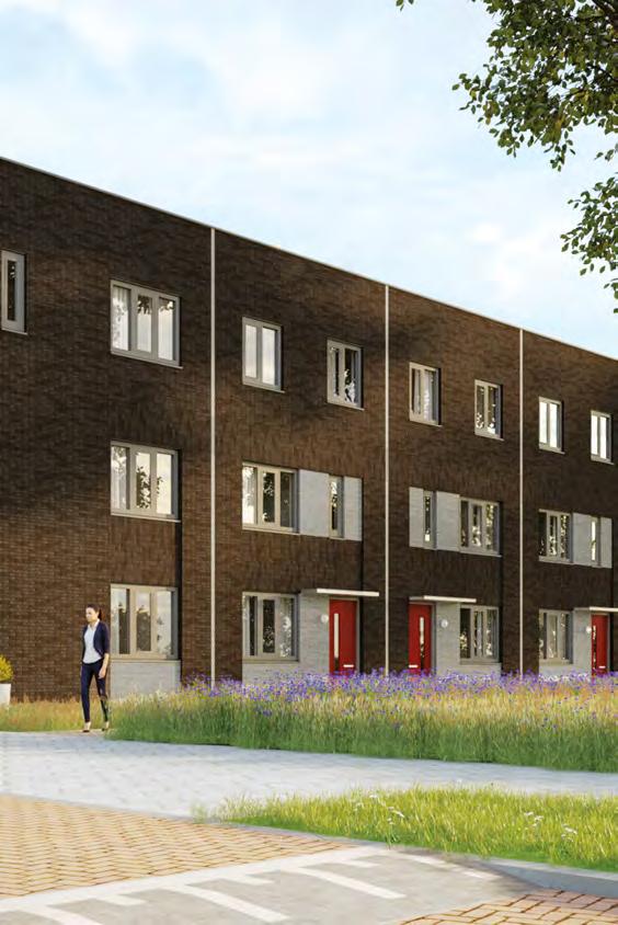 BLOK 3 BLOK 4 21 koopwoningen in een frisse, groene wijk voor