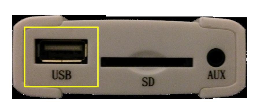 Bedieningsmogelijkheden Spotify; - Volgende en vorige nummer - Volume +/- AUX input: Externe AUX input via 3.