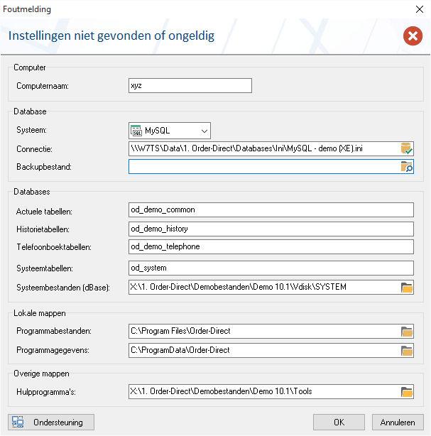 6 Voer de vereiste tabelwijzigingen door Voordat de nieuwe update gebruiksklaar is moeten er vaak tabelwijzigingen worden doorgevoerd met het onderdeel Configuratie in het onderhoudsprogramma.