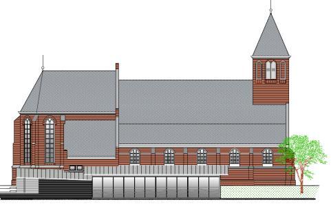 NAAR EEN TOEKOMSTGERICHTE CENTRUMKERK Algemeen: Nadat de laatste toestemmingen binnen waren is begonnen met het verlenen van opdrachten aan de belangrijkste aannemers.