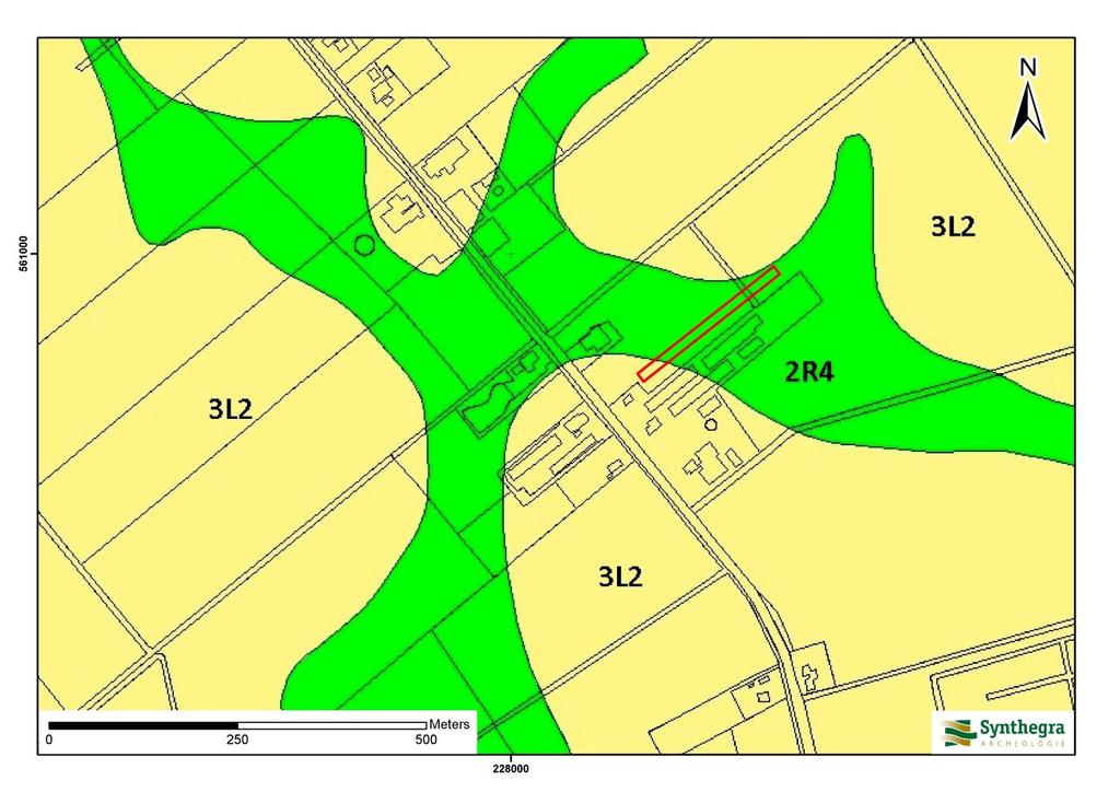 gesorteerd en arm aan grind en wordt tot het Laagpakket van Wierden van de Formatie van Boxtel gerekend.