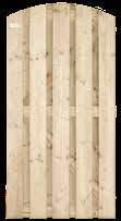 006624 77,50 Voor houten tuindeuren Met deurbeslag, cilinderslot,