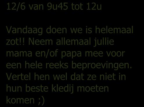 bangelijk kamp aan!! Vergeet jullie zeker niet in te schrijven!