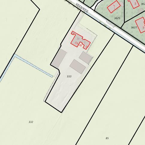 Figuur 1.2: Kadastrale kaart (Bron: PDOK viewer) Het bestemmingsplan Buitengebied Deventer, 1e herziening geeft het college de mogelijkheid om ter plaatse op grond van artikel 4, lid 4.8.