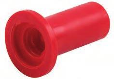 koppelingen rood - messing vernikkeld Plug Push-Fit cartridge Ontkoppelsleutel Nylon