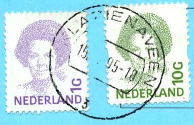 cilinderbalkstempel was verstrekt op 27 augustus 1969.