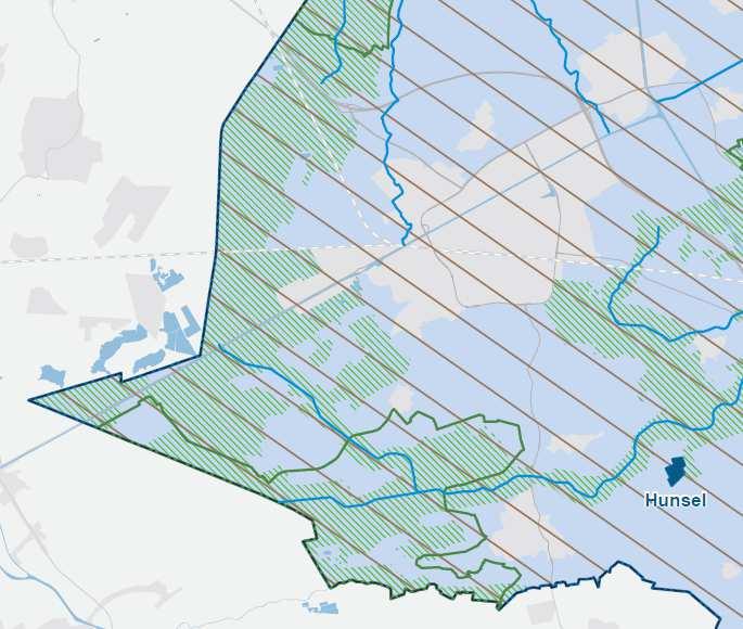 Kristallen waarden figuur: Kristallen waarden met stiltegebieden De kaart Kristallen Waarden uit het POL is voor Weert met name van belang in verband met de stiltegebieden.