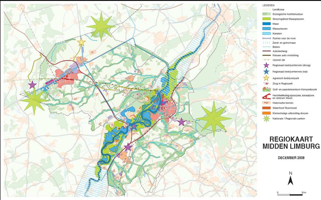 voor de moderne intensieve veehouderijen kleine hoogwaardige agrarische bedrijfsparken gecreëerd.