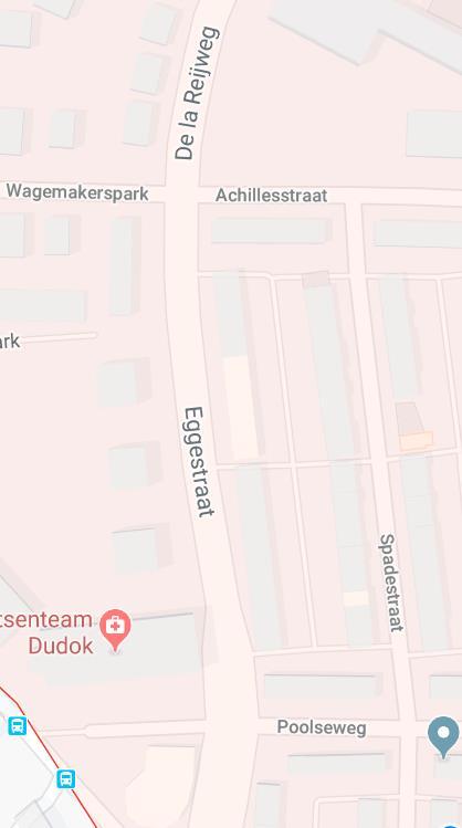 Kruispunten Eggestraat met Wagemakerspark en Poolsweg bliksemschicht LED-lampjes Kruispunten zijn zeer