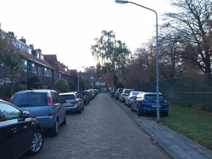 paaltjes Herculesstraat: s avonds wordt er