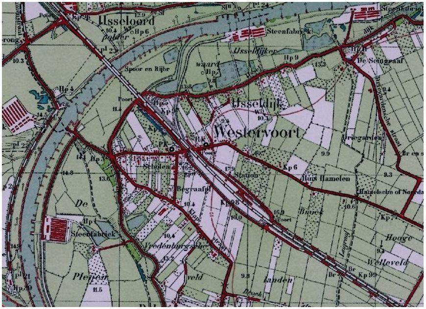 Figuur 6: Historische kaart van van 1930