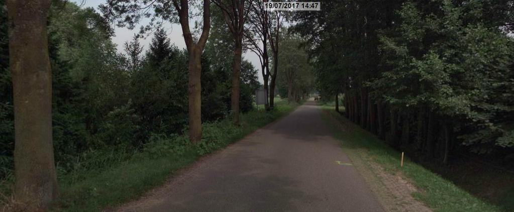 Figuur 10 Inrichting Hooilandweg Schoonhetenseweg In alle varianten neemt de verwachte intensiteit op de Schoonhetenseweg flink af doordat dit geen doorgaande weg meer zal zijn na aanleg van de knip.