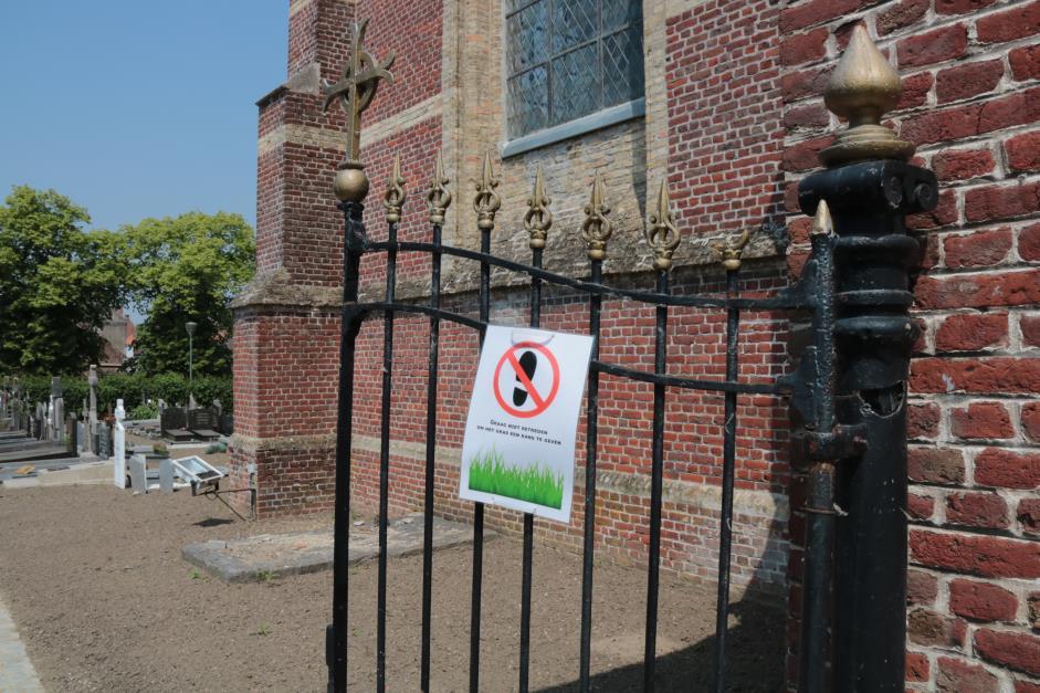 moest wijken voor het fietspad.