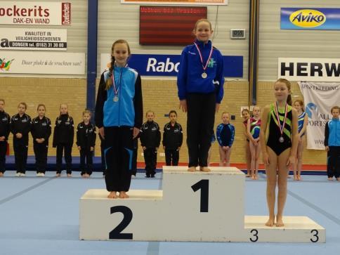 Wedstrijdverslagen 6 de Divisie 14 januari: Twee medailles voor turnsters van ALDO Westervoort In Doetinchem vonden op 14 januari de voorrondes van de persoonlijke kampioenschappen turnen voor dames