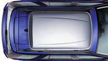 Verhoogde roof rails en dwarsdragers* Voor auto s met glazen panoramadak LR007220 Voor auto s met standaard dak