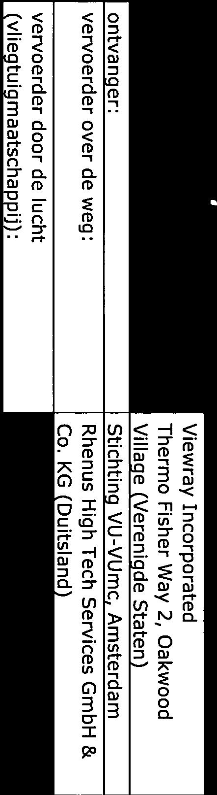 International beschrijving van de stoffen: uraanmetaal als afscherming.