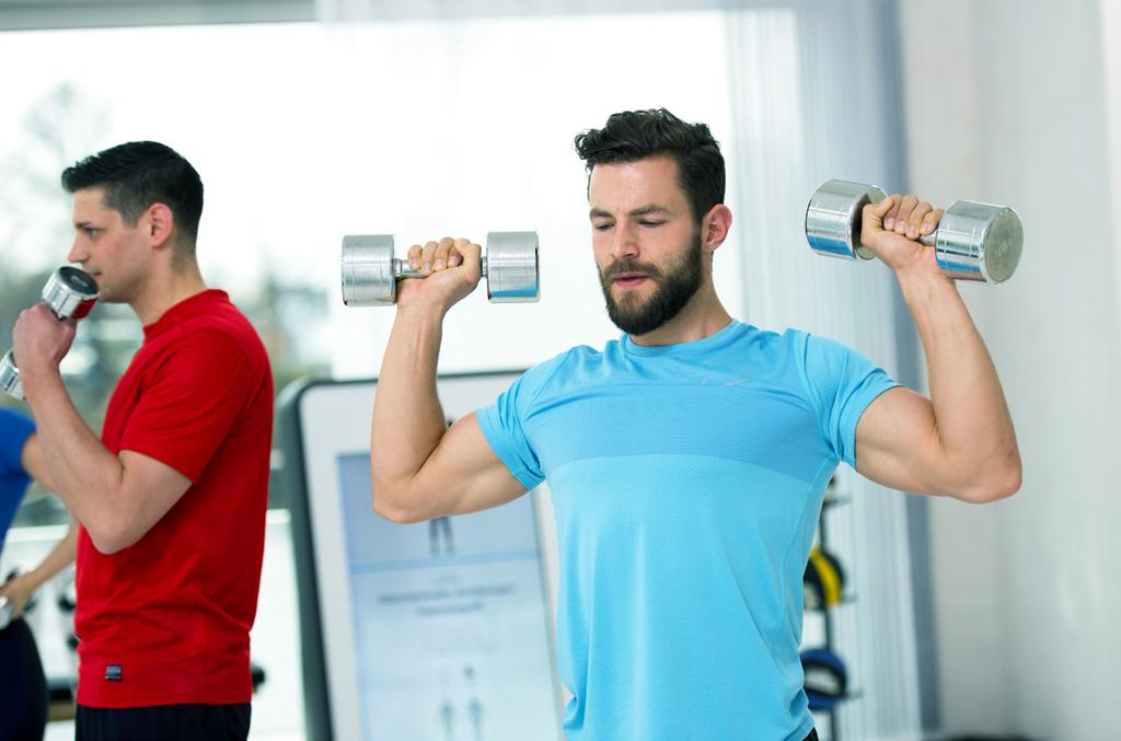 Met de groepstraining verhoogt u het gemeenschapsgevoel en de motivatie tijdens de training.