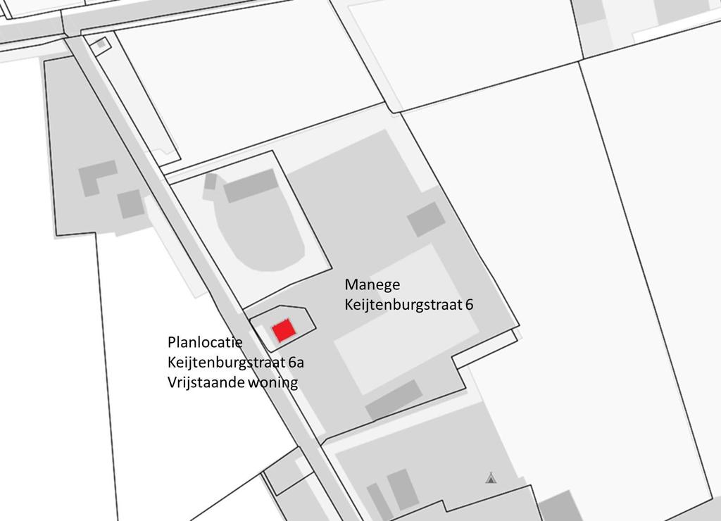 Hoofdstuk 3 Planbeschrijving 3.1 Huidige situatie 3.1.1 Algemeen Op de locatie Keijtenburgstraat 6a te Rucphen is een vrijstaande woning aanwezig.