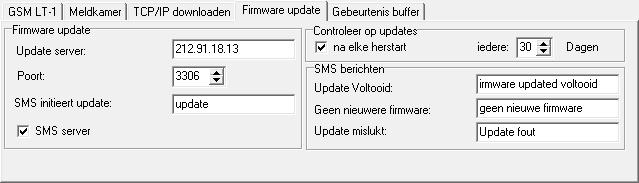 28 GSM LT-1 SATEL wordt naar het DLOADX programma. De module zal alleen met een juiste sleutel verbinding maken met het programma.