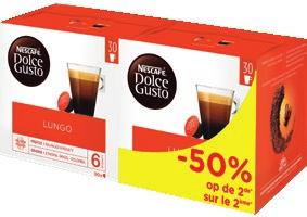 Nespresso en melkdranken), van 66 g tot