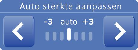 BEDIENING MET B-TOUCH INDUSTRIE-LUCHTGORDIJN 4.4 De CHIPS-regeling Het toestel werkt standaard met de volledig automatishe regeling.