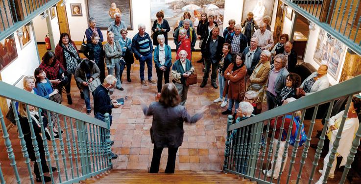 Excursies 21 Elk jaar wordt op een zaterdag in mei een excursie georganiseerd naar een bekende, interessante expositie of een museum.