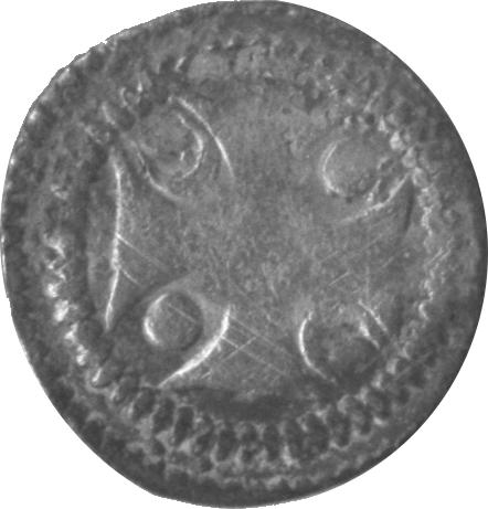 JeannevanConstantinopel(1206-1244) 21.Denier zilver 0,40g? 13,62mm goedbewaard Vz.