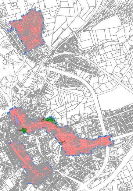 In 3 wordt gesteld dat na de aankondiging het ontwerp-prup ter inzage dient gelegd te worden in de betrokken gemeente.