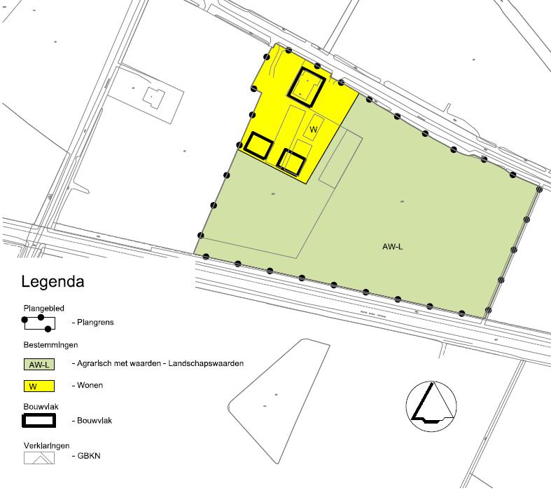 Geldend bestemmingsplan Het plangebied is opgenomen in het bestemmingsplan Buitengebied Wiersseweg 78 Ruurlo 2011.