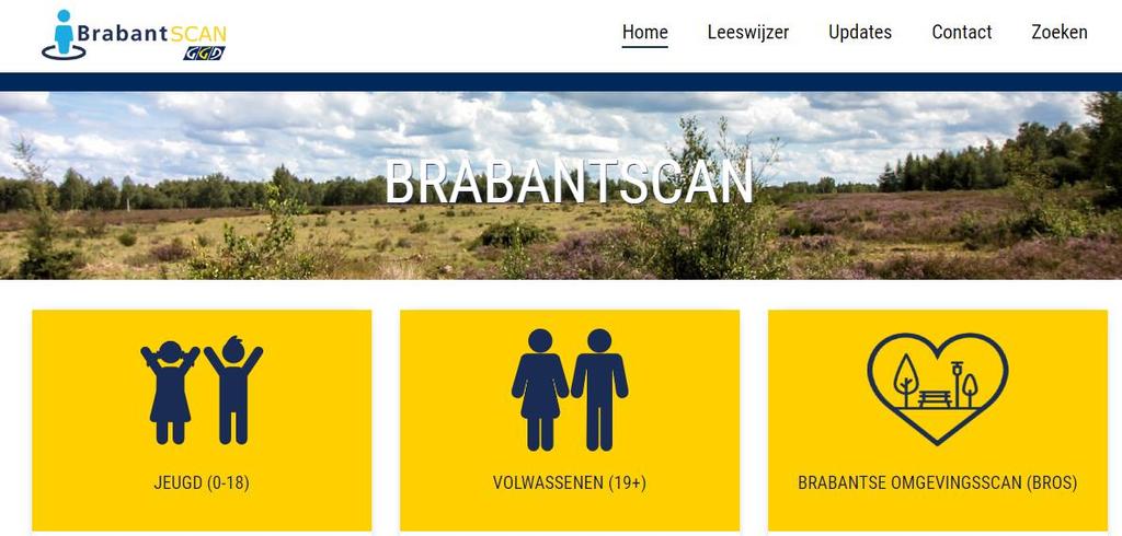 BRABANTSCAN HANDLEIDING VOOR DE BRABANTSCAN INHOUD Gebruik Brabantscan.