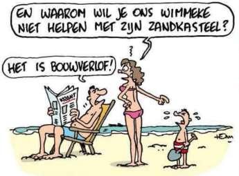 12 Jantje zegt tegen Piet: 'Mijn vader zit in de gevangenis vanwege zijn geloof.' Zegt Piet: 'Echt? Waarom dan?' Jantje: 'Hij geloofde dat hij de belastingen niet hoefde te betalen.