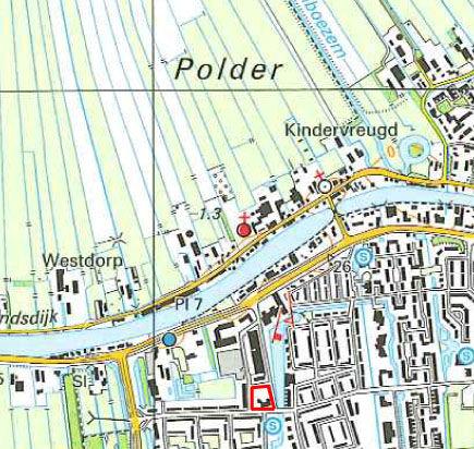 3 Locatiebeschrijving 3.1 Huidige situatie Het plangebied ligt in het kilometerhok met de Amersfoortse coördinaten: 100,460.