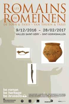 NEWS TENTOONSTELLING De Romeinen van Thurn & Taxis Aan het begin van onze jaartelling dumpten de bewoners van een Romeinse villa, een groot landbouwdomein dat zich uitstrekte van op de hoogten van