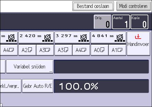 3. Kopiëren Gegevens opslaan in de Document Server Met de Document Server kunt u documenten op de harde schijf van het apparaat opslaan die met de kopieerfunctie ingelezen zijn.