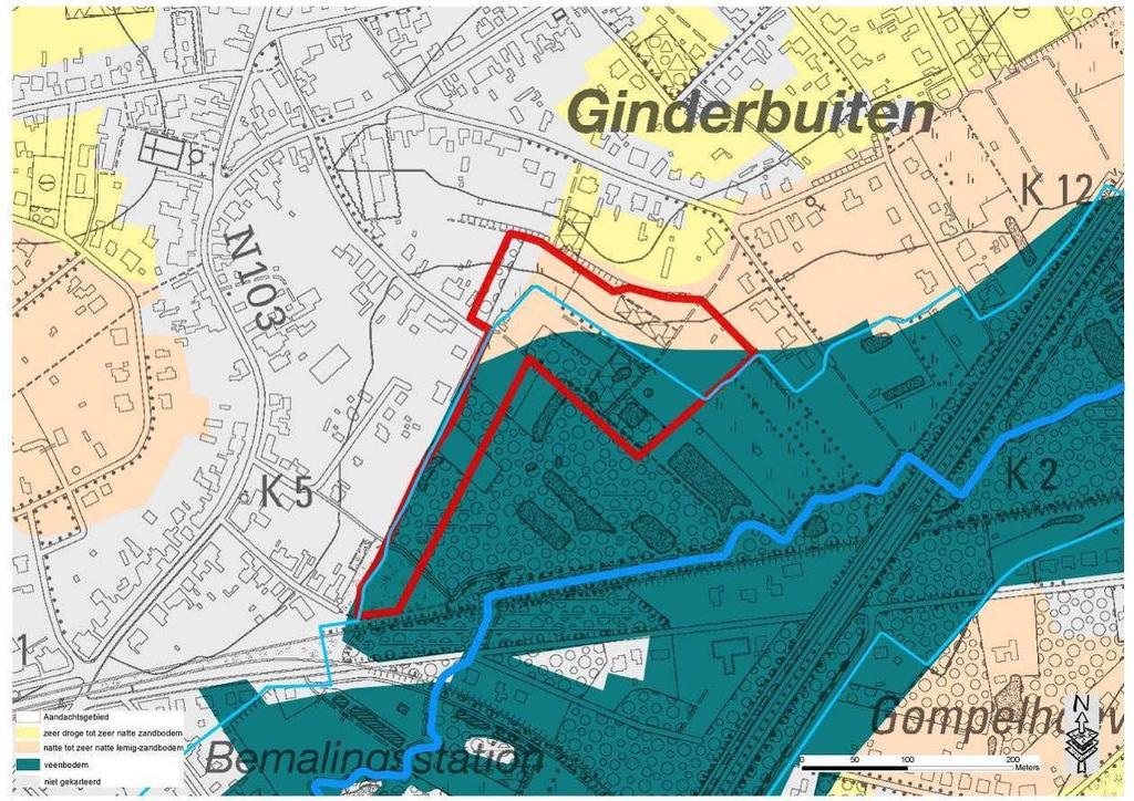 Deelgebied 1 Deelgebied 2 Deelgebied 3 Figuur 13: Deelgebieden van het aandachtsgebied Hydrologische samenvatting Het aandachtsgebied bevindt zich grotendeels in de natuurlijke vallei van de