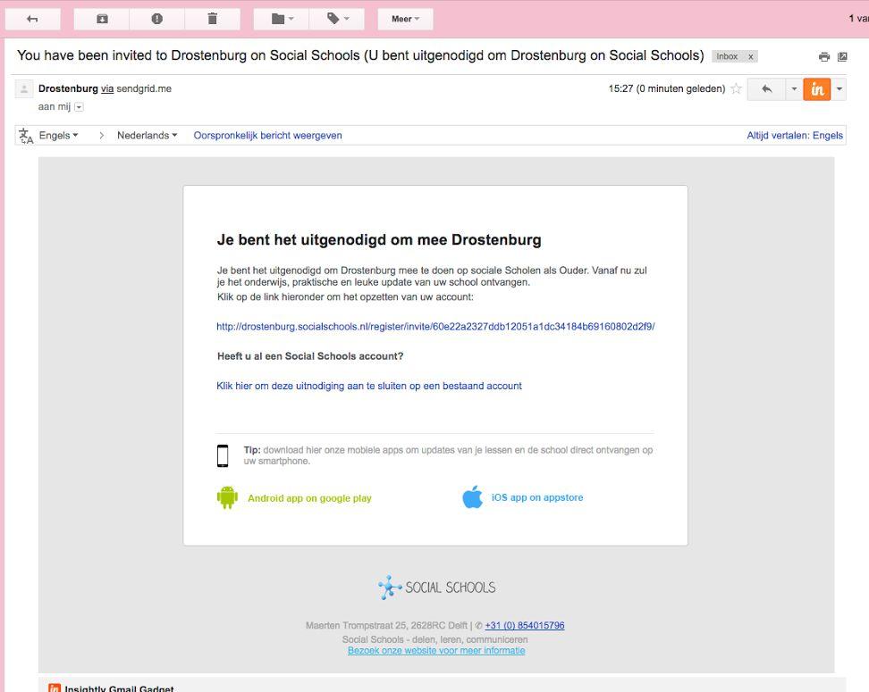 STAP 1 Uw account activeren op de computer of mobiel ( uw webbrowser) U