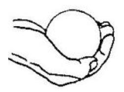 1.7 Balvoering Pétanque is een techniek-sport waarbij het gevoel voor precisie en het gevoelsmatig aspect bij elke worp belangrijk is. De boule moet losjes in de hand liggen.