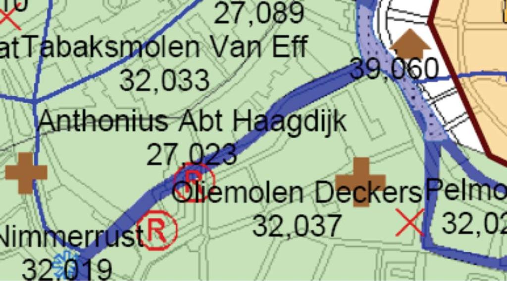 4 archeologische achtergronden In de omgeving van Haagdijk 145 / Pelmolenstraat 4 hebben in het verleden verschillende molens gestaan.