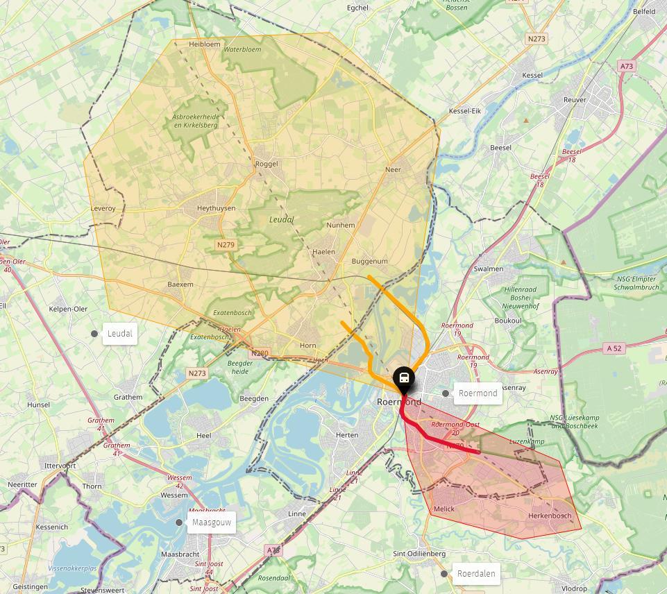 De haalbaarheidsstudie Doelstelling Zoekgebied Onderzoek naar de maatschappelijke haalbaarheid van een snelle fietsroute Oost-West als dwarsroute op de snelfietsroute Noord-Zuid Maatschappelijke