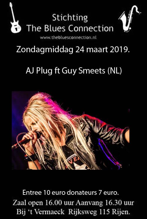 Nieuwsbrief 01-03-2019 Jaargang 6, nummer 44 Stichting The Blues Connection Beuningenstraat 40 5043 XM Tilburg Email: stichting@thebluesconnection.