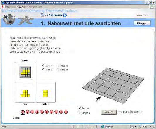 Activiteit 1 heeft tien opdrachten.