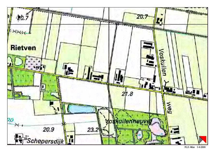 WIJZIGINGSPLAN Vergroting agrarisch bouwblok Noordstraat 11 te Venhorst Opdrachtgever: C.