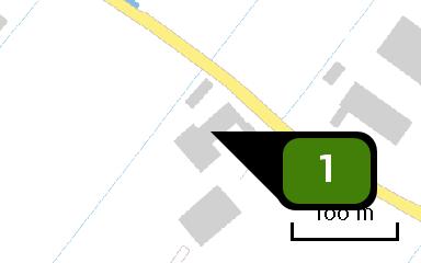 (per bron) beoogde situatie Naam stal A Locatie (X,Y) 243257, 588316 Uitstoothoogte 8,5 m Warmteinhoud 0,000 MW NH3 220,00 kg/j Dier RAV code Omschrijving Aantal dieren Stof factor (kg/dier/j) A 3.