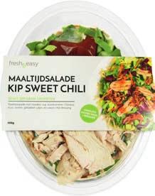 Maaltijdsalades Kip sweet chili, kip ketjap of